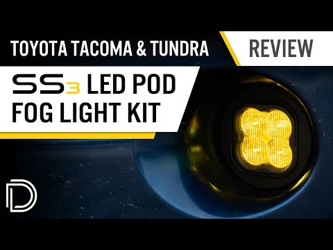 05-11 Toyota Tacoma & 07-13 Toyota Tundra SS3 Fog Light Kit | Diode Dynamics