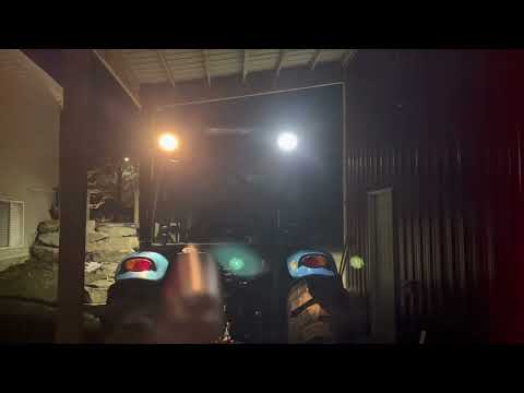 LS Tractor MT4 58 Tractor Work Light Switch To LED Bulbs