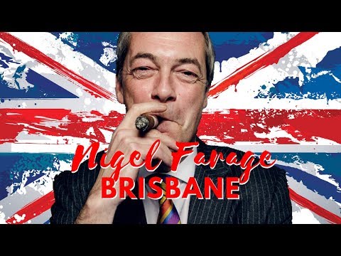 Nigel Farage on Brexit, Australia & Cricket - Brisbane Sep 2018