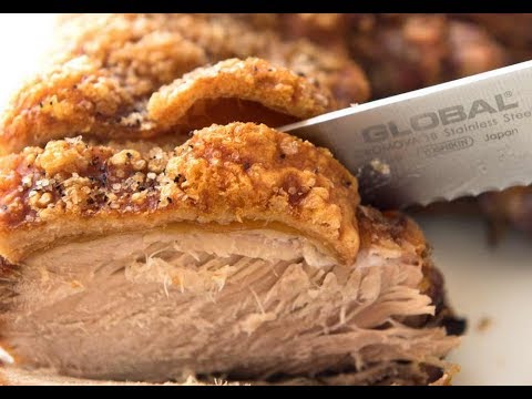 Pork Shoulder Roast with Crispy Crackling