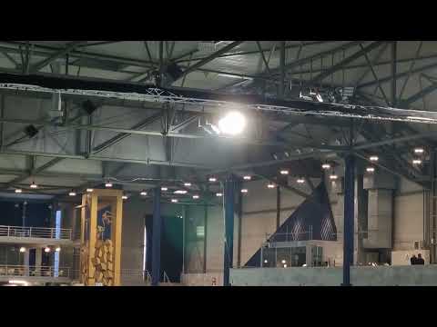 Paragliding indoor reserve parachute throw @ Topsporthal Gent - 02-DEC-23