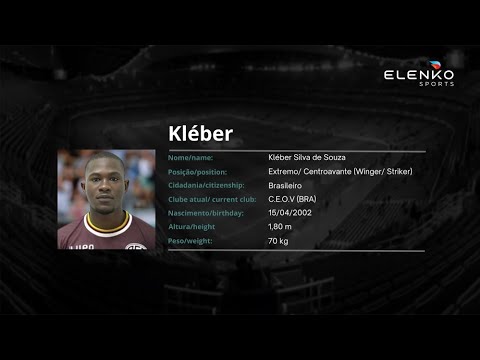 Kléber - Extremo / Centroavante (Winger / Striker) - 2002 (2023)
