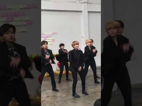 200209 Fancam DREAM 1Track cover BTS "Bapsae/Silver spoon + Boy with Luv" at BTS Market TH