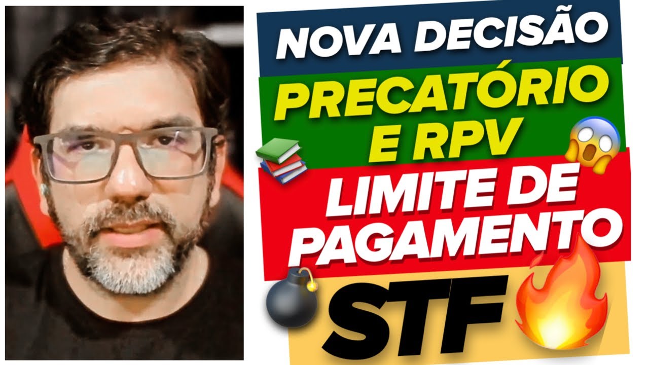 🔴😱 NOVA DECISÃO DO STF SOBRE PRECATÓRIO E RPV - TEMA 1326  🔴