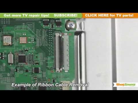 LCD TV Repair Part Number Identification AU Optronics AUO T Con Boards How to Fix LCD TVs