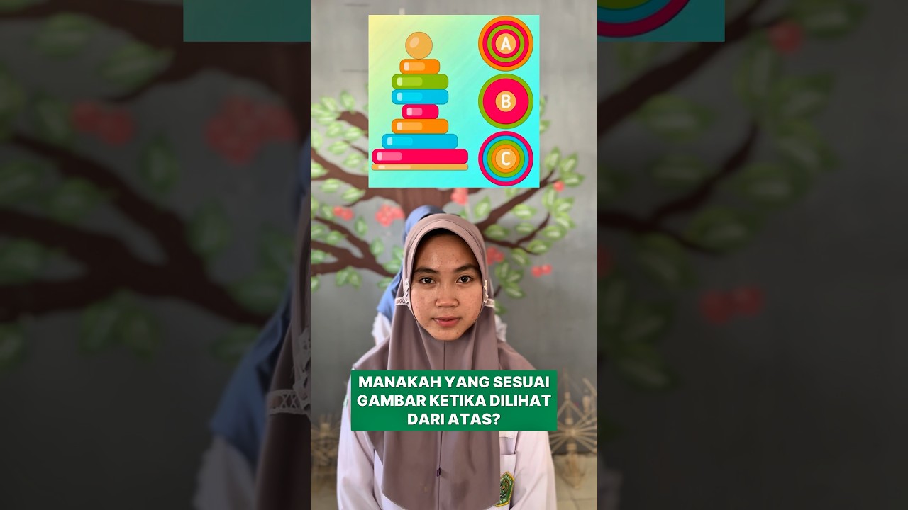 Manakah sesuai gambar ketika dilihat dari atas? #icebreaking