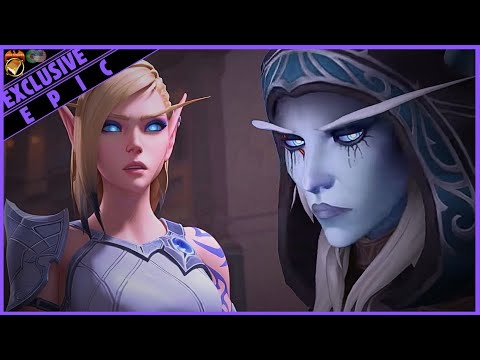 The final goodbye of Sylvanas, Vereesa and Alleria Windrunner👀 (World of Warcraft - EXCLUSIVE)