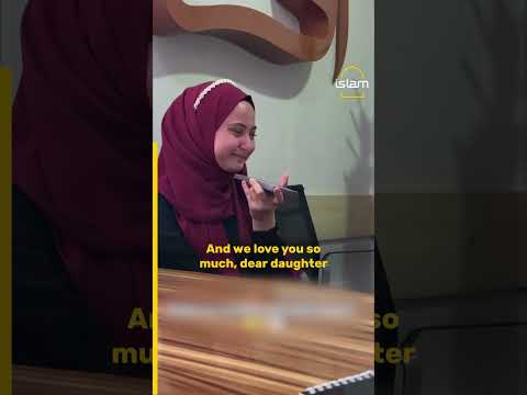 Emotional call: Daughter tells her father she’s now a hafiz of the Quran | Islam Channel