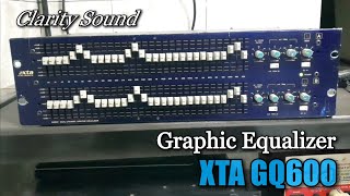 Video thumbnail for ( Test Sound ) XTA GQ600 England | Graphic Equalizer by DRazk Journey