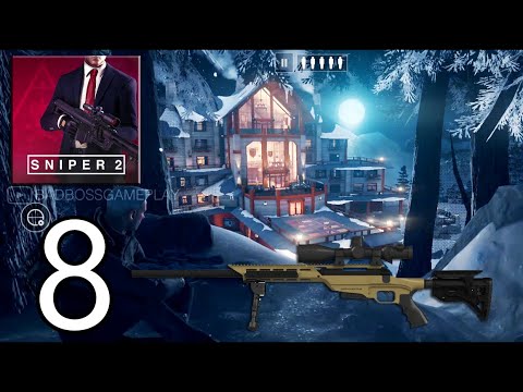 Hitman Sniper 2: World of Assassins Gameplay - Agent Kolzak Easy Contract 4
