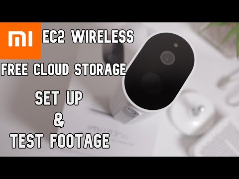 IMILAB EC2 XIAOMI Wireless Home Security Camera Review Demonstration