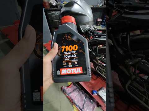 Motul 7100 full synthetic 10W40 #bike #shorts