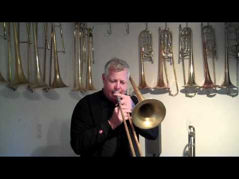 Conn 6H vs. King 3B Trombone Play Test at The Brass Exchange