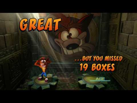 Crash Bandicoot (N. Sane Trilogy) Longplay (104% Complete)