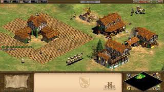 【プレイ動画】Age of Empires 2  アッティラ　コンスタンティノーブルの城塞　普通