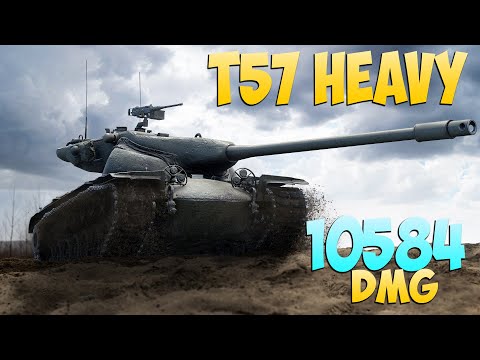 T57 Heavy - 4 Frags 10.5K Damage - Caused! - World Of Tanks