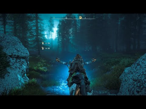 Aloy speaking with Sylens