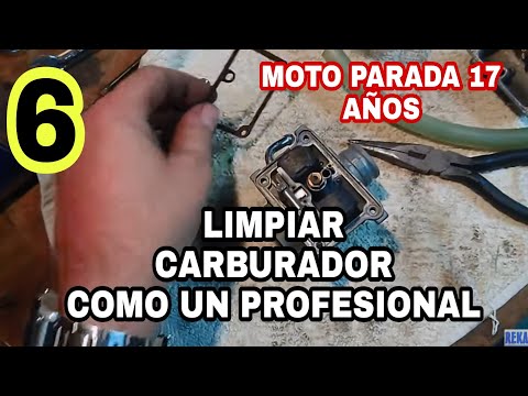 #6 YAMAHA RD 80 💀LIMPIAR CARBURADOR ULTRASONIDOS🕵️‍♂️ Rescate moto parada 17 años