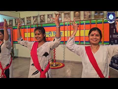 Dance presentation by the Teachers  on Hindi diwas