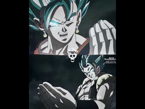 Gogeta vs Vegito who is stronger? 🤔🧐 #vegetto #gogeta #dbs #dbz #skulledit