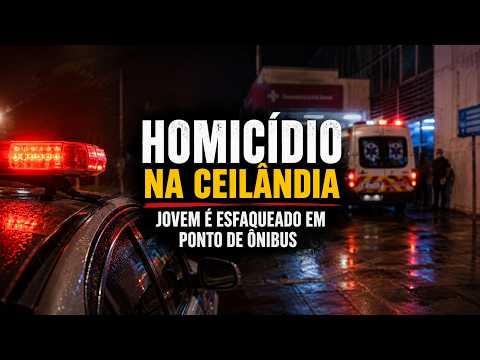 Esfaqueado no ponto de ônibus