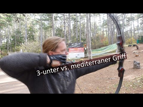 Mediterraner Griff vs. 3-unter - Die drei wichtigsten Unterschiede.