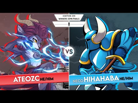 Ignition 259 - Winners Semi-Finals - Ateozc (Olympia/Absa) Vs Neco | Hihahaba (Shovel Knight)