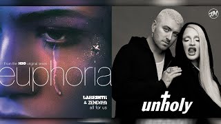 All For Us x Unholy - Labrinth, Sam Smith, Zendaya & Kim Petras (Mashup)