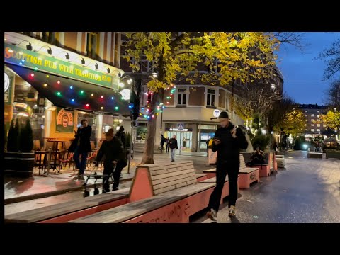 Caminhadas em Estocolmo: Swedenborgsgatan a Mariatorget em novembro