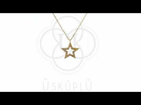 Altın Star Kolye