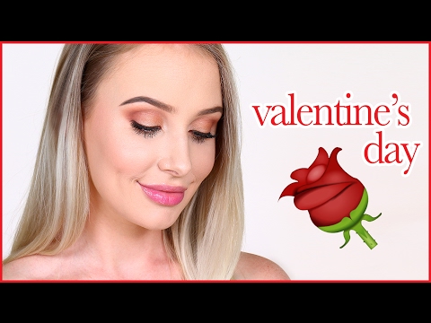 VALENTINE S DAY PROOF Makeup Tutorial Talk Thru | Lauren Curtis