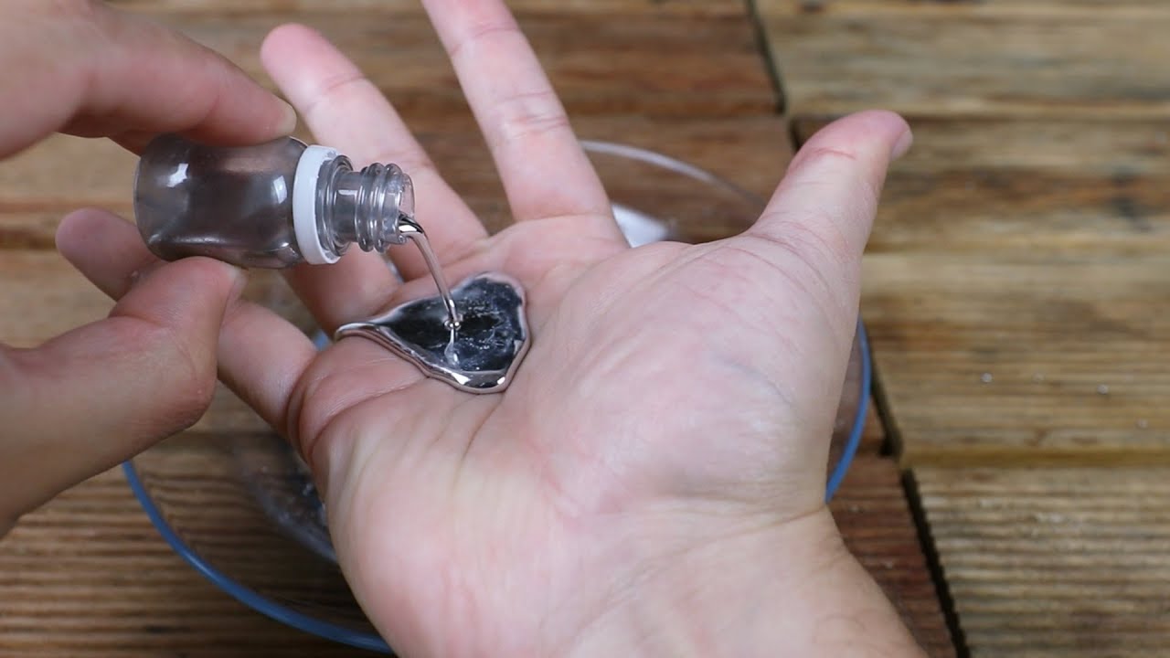 NUNCA COLOQUE MERCÚRIO NA SUA MÃO !! ( QUÍMICA DO MAL )