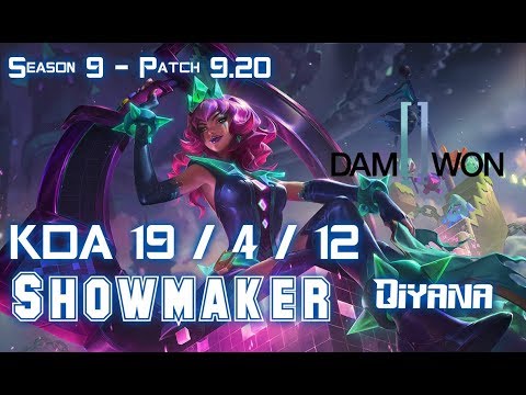DWG Showmaker QIYANA vs  CASSIOPEIA Mid - Patch 9.20 EUW Ranked