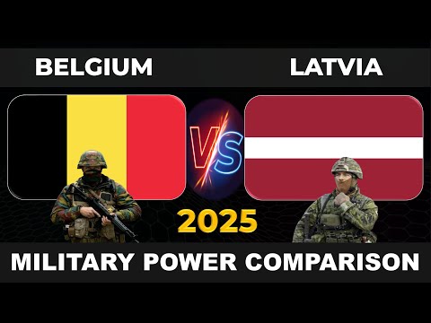 Belgium vs Latvia Military Power 2025 | Latvia vs Belgium Military Power 2025