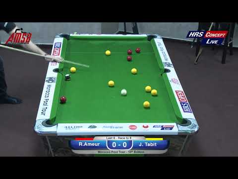 Ameur Riad vs Jaouad Tabit - Last 8 (Morocco Pool Tour)