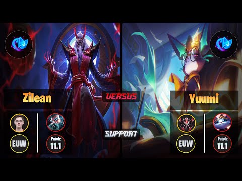 Mikyx ZILEAN (Support) [Summon Aery] VS YUUMI - Grandmaster EUW Patch 11.1