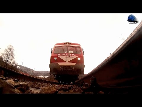 Sub/Under Automotor VT614 DMU RO-TFC in Muntii Apuseni Mountains - 02 December 2016