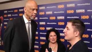 Kareem Abdul-Jabbar & Deborah Morales at the Kareem: Minority of One Premiere