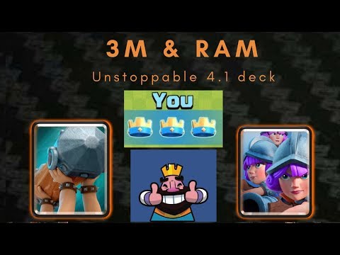 Best 3 Musketeers and Ram Deck |4.1 elixir deck |3 Crown attack