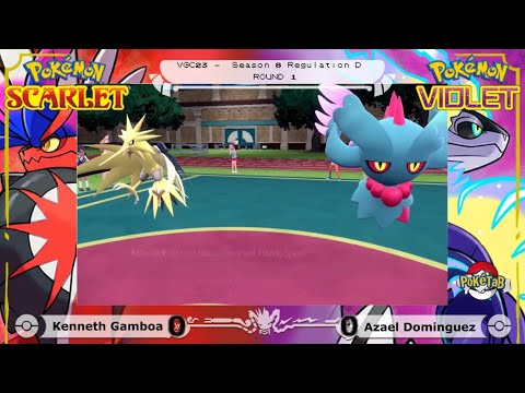 Kenneth Gamboa VS Azael Dominguez - RONDA 1 VGC23 Season 8 (Series 4 Regulacion D)