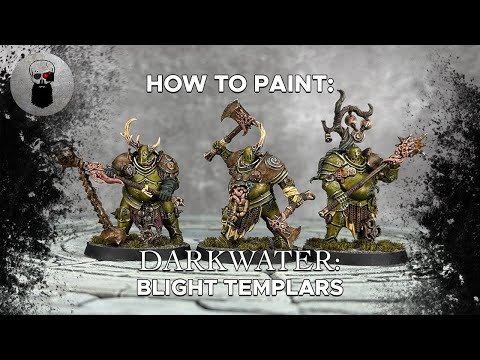 Contrast+ How to Paint: Darkwater – The Blight Templars