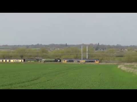 Tornado 60163 on the Ebor Flyer after failing 14/4/2018