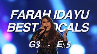 Download lagu FARAH IDAYU'S BEST VOCALS ! | G3 ~ E♭5 mp3