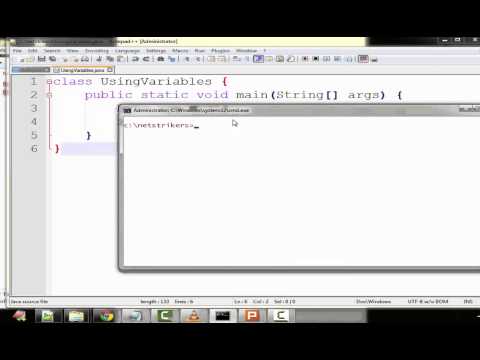 Java Programming Tutorial 5 Using Variables In Our Java Program