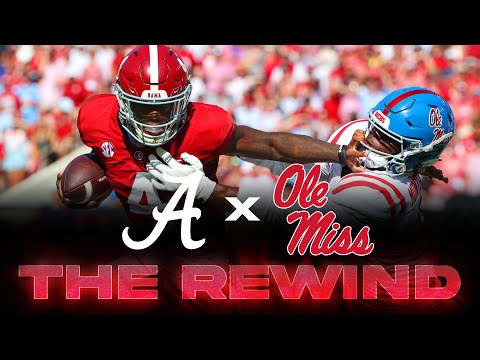 The Rewind: A cinematic recap of Alabama's 24-10 win over Ole Miss
