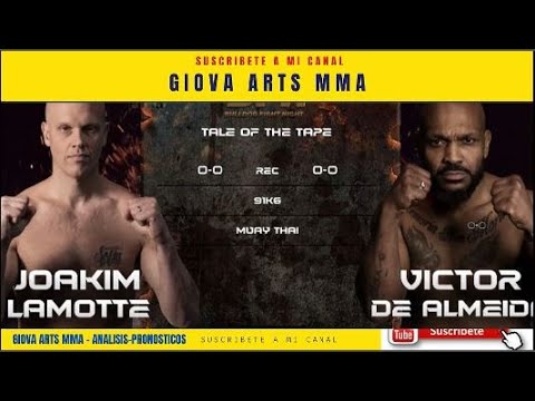 Joakim Lamotte vs Victor de Almeida Bulldog Fight Night 9