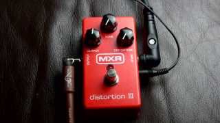 Video thumbnail for MXR Distortion III - Quick sound demo (Metal) by Oliver Lukacs