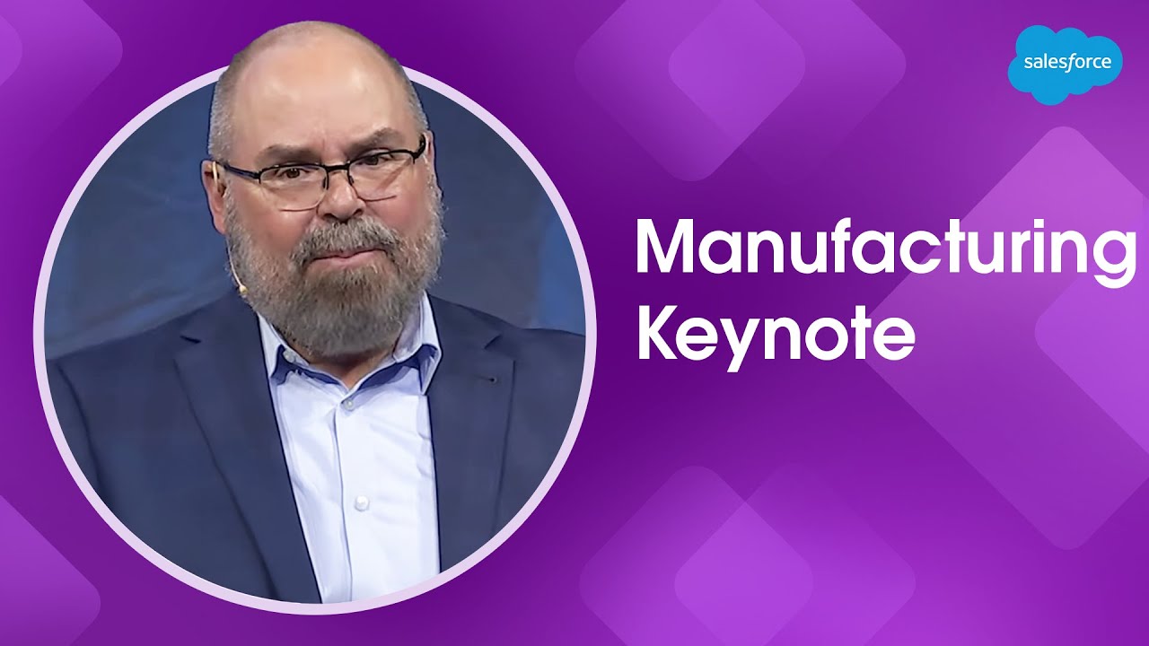 Agentic Enterprise Excellence | Manufacturing Keynote, Dreamforce 2025