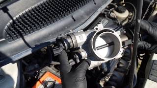 How to: Throttle Body swap/replace/upgrade. 2006 Dodge/Chrysler Caravan/Minivan