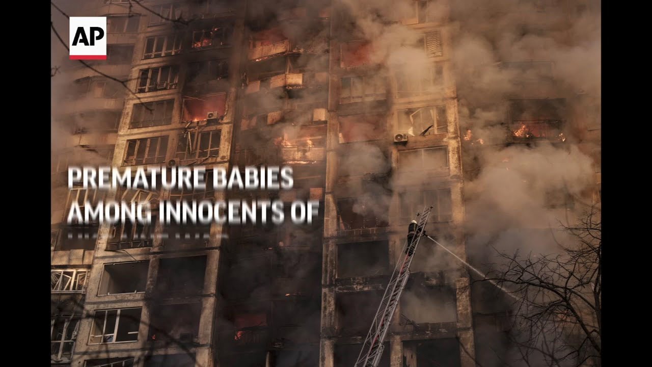 Premature babies among innocents of Ukraine war